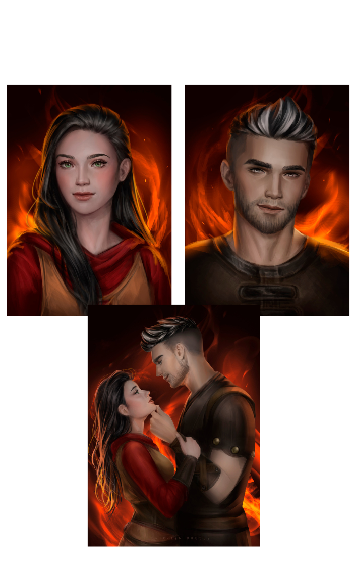 Marina & Romanos Art Pack (Serpent & Flame)