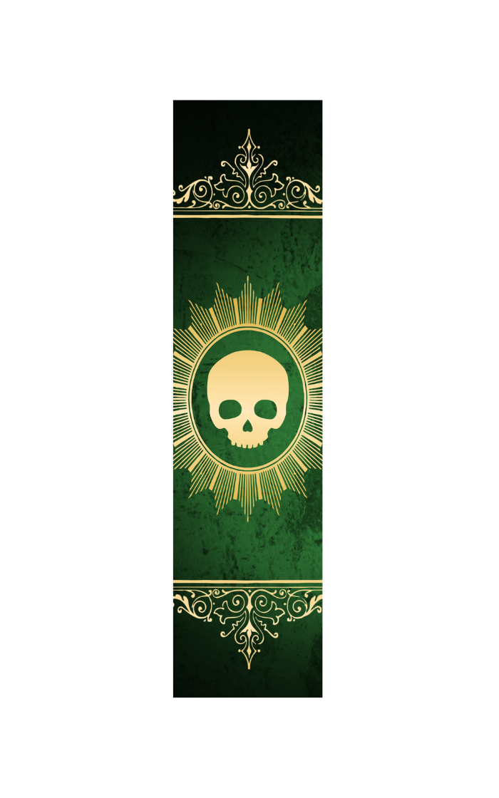 Thorn & Ash Foiled Bookmark