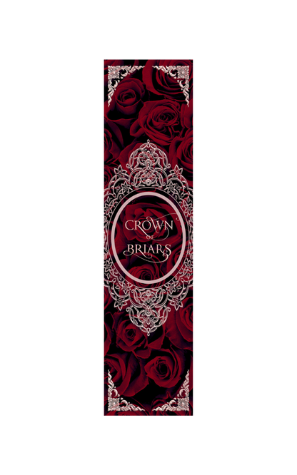 Crown of Briars Foiled Bookmark (Red)