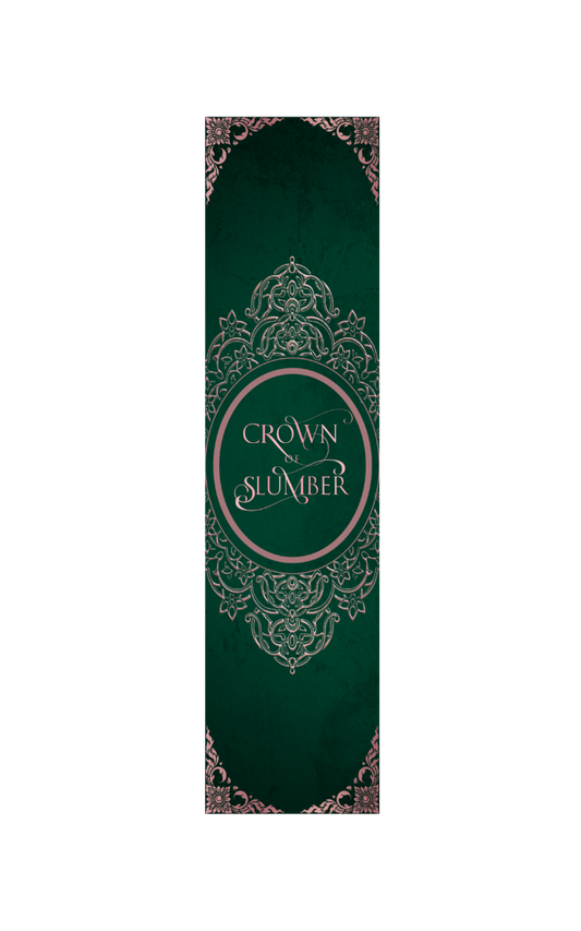 Crown of Slumber Foiled Bookmark (Green)