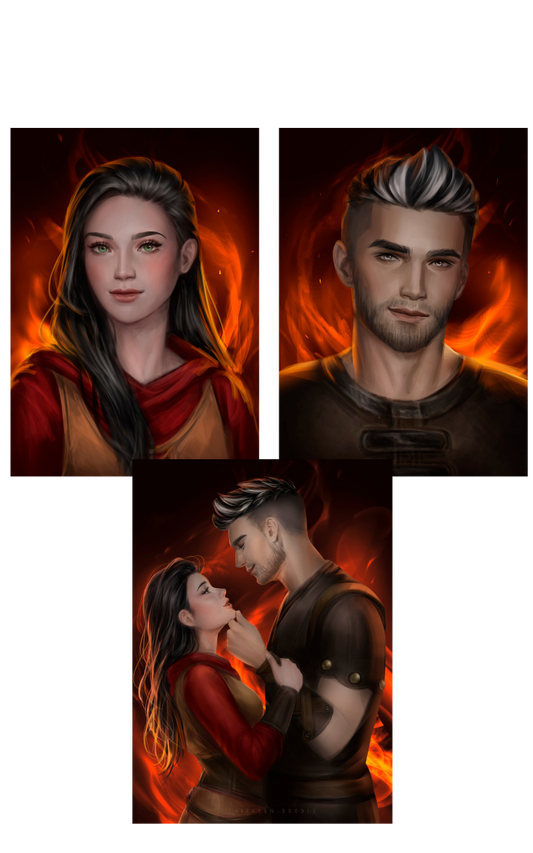 Marina & Romanos Art Pack (Serpent & Flame)